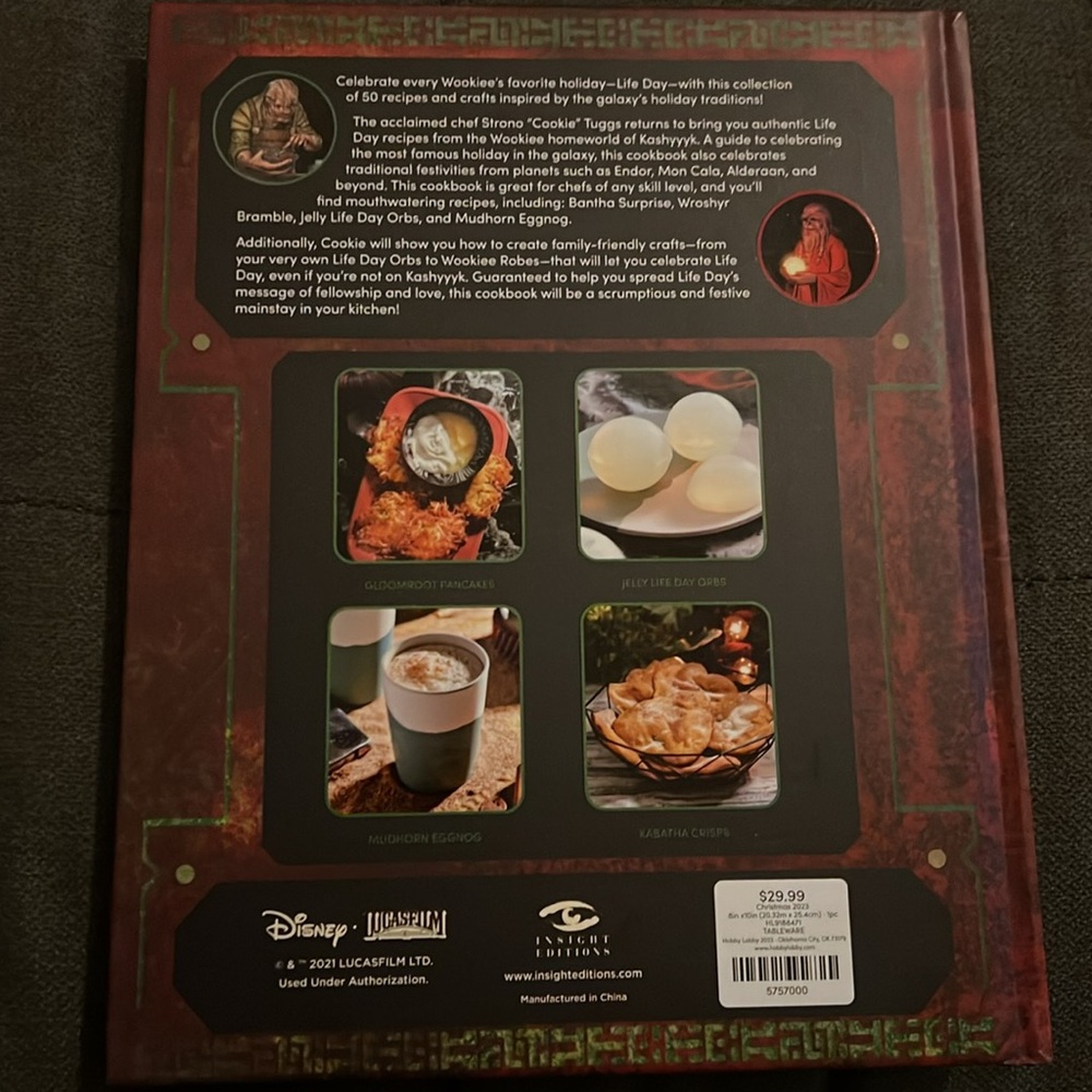 Star Wars The Life Day Cookbook - Picture 2 of 4